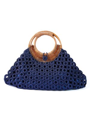 CROCHET ELECTRIC BLUE