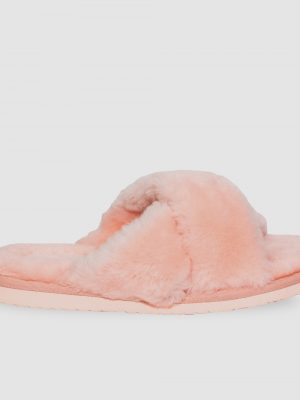 SLIPPERS CROSS  PINK