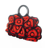 FLOWER BAG RED-BLACK