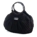 MOON WOOL MONO COLOR BLACK