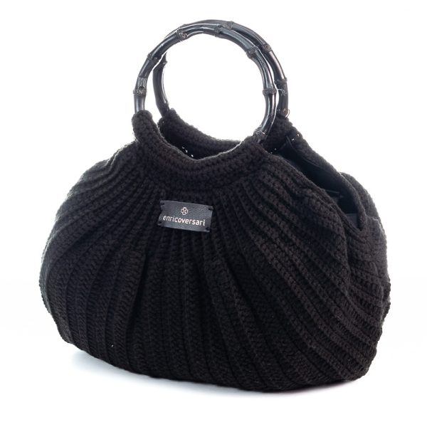 MOON WOOL MONO COLOR BLACK