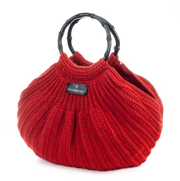 MOON WOOL MONO COLOR RED