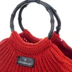 MOON WOOL MONO COLOR RED