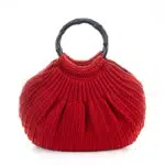 MOON WOOL MONO COLOR RED