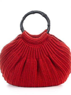 MOON WOOL MONO COLOR RED