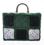 TOTE GLAM 2.0 GREEN BOTTLE GREY BLACK