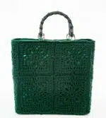 TOTE GLAM GREEN BOTTLE