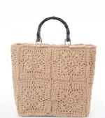 TOTE GLAM LIGHT BEIGE