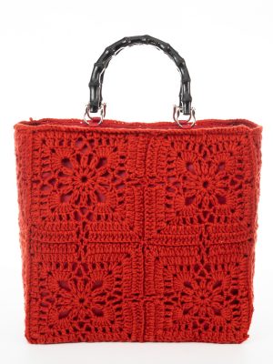 TOTE GLAM RED