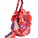 MOCHILLAS ORANGE GEOMTERIC FANTASY