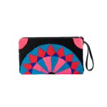 POCHETTE WAYUU BLUE AND RED