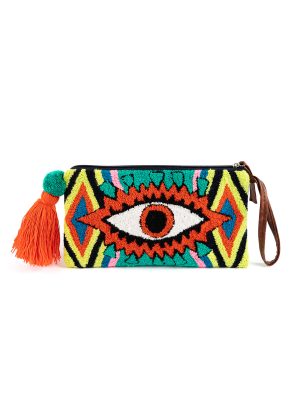 POCHET WAYUU EYE AND GREEN