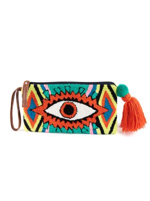 POCHET WAYUU EYE AND GREEN