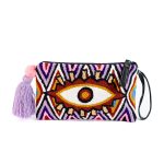 POCHETTE WAYUU EYE AND PURPLE