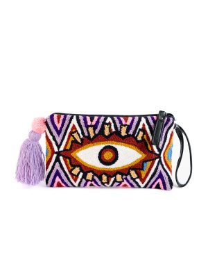 POCHET WAYUU EYE AND PURPLE