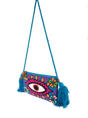 POCHET WAYUU EYE AND LIGHT BLUE