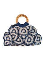 FLOWER BAG BLUE