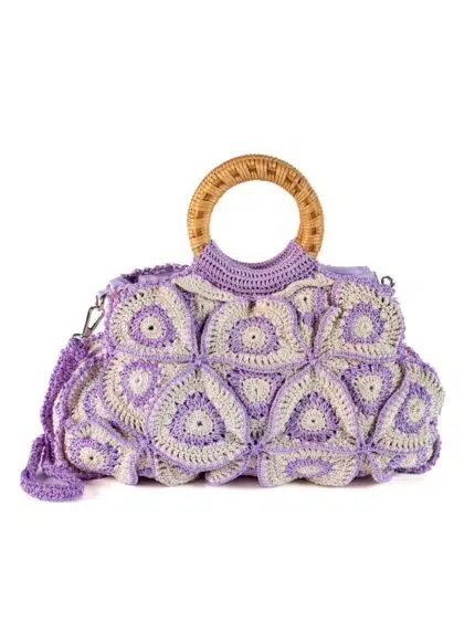 FLOWER BAG PURPLE