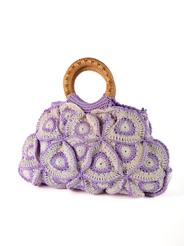 FLOWER BAG PURPLE