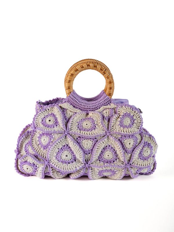 FLOWER BAG PURPLE