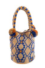 BOLSOS BLUE ORANGE E BEIGE