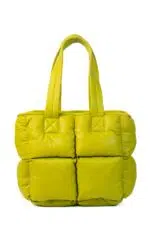 Puffer bag lime