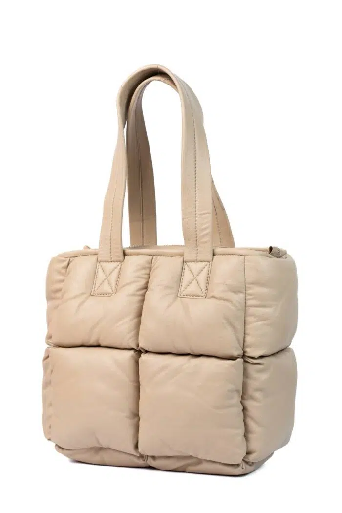 Puffer Bag Beige