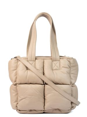 Puffer Bag Beige