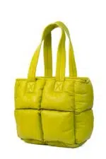 Puffer bag lime