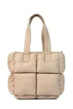 Puffer Bag Beige