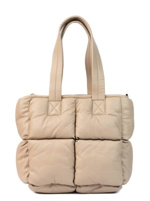 Puffer Bag Beige