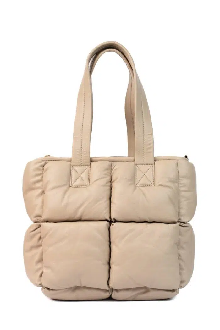 Puffer Bag Beige