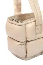 PUFFER BAG MINI BEIGE