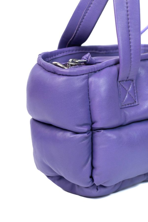 PUFFER BAG MINI PURPLE