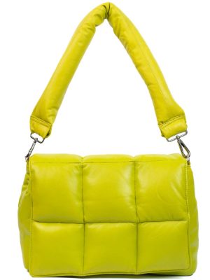 PUFFER BAG TOTE LIME