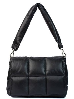 PUFFER BAG TOTE BLACK