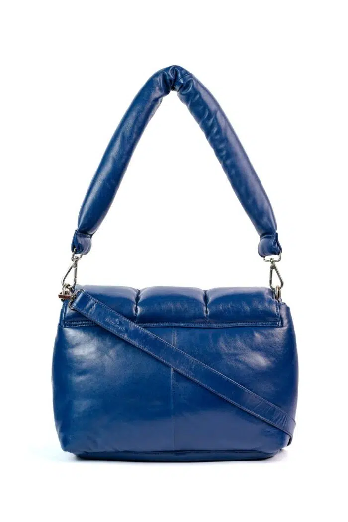 PUFFER BAG TOTE PERSIAN BLUE