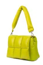 PUFFER BAG TOTE LIME