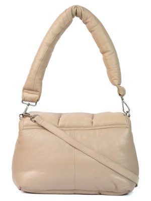 PUFFER BAG TOTE BEIGE