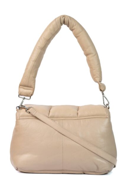 PUFFER BAG TOTE BEIGE