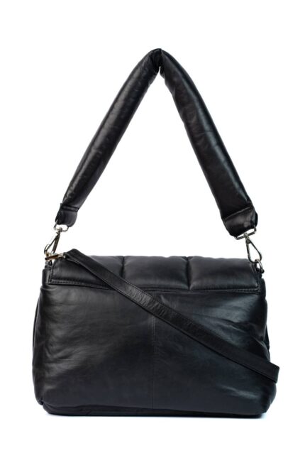 PUFFER BAG TOTE BLACK