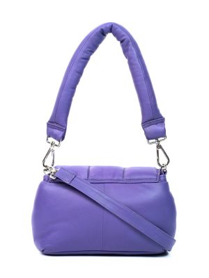 PUFFER BAG HAND PURPLE