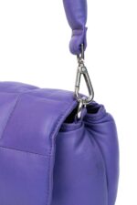 PUFFER BAG HAND PURPLE