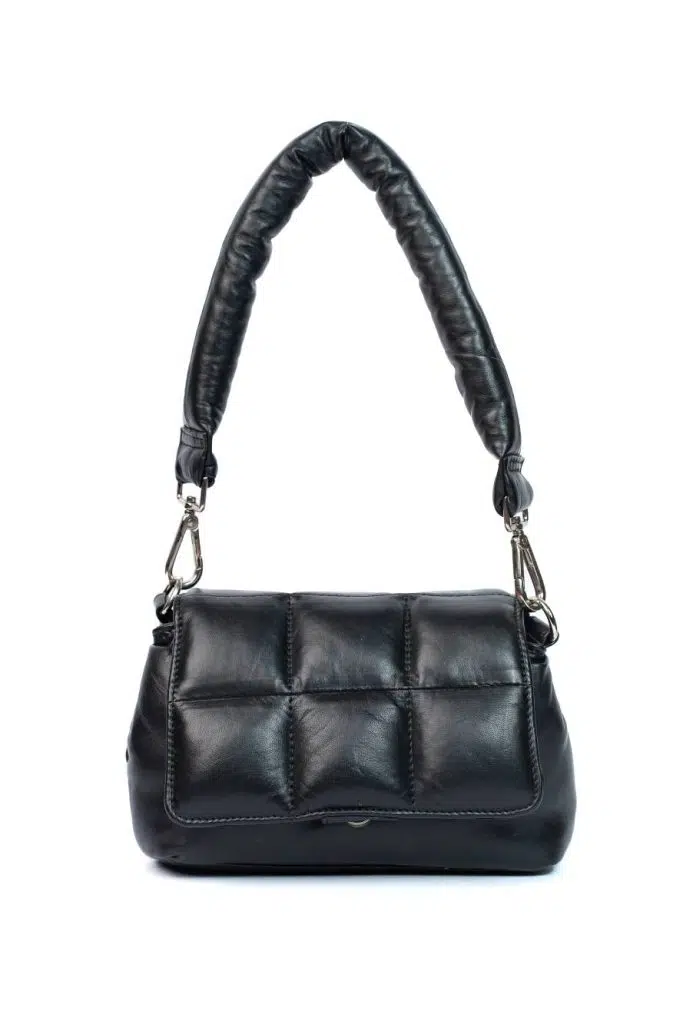 PUFFER BAG HAND BLACK