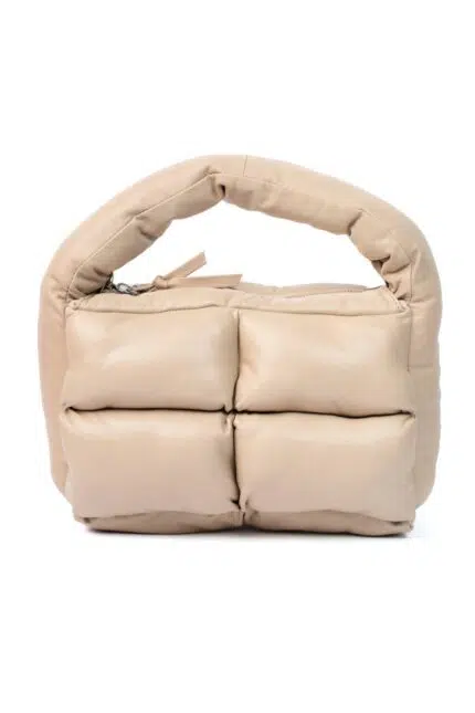 PUFFER BAG HOBO BEIGE