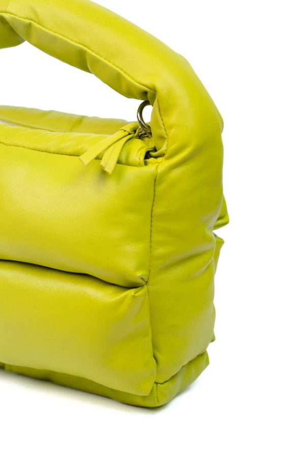 PUFFER BAG HOBO LIME