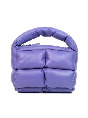 PUFFER BAG HOBO PURPLE