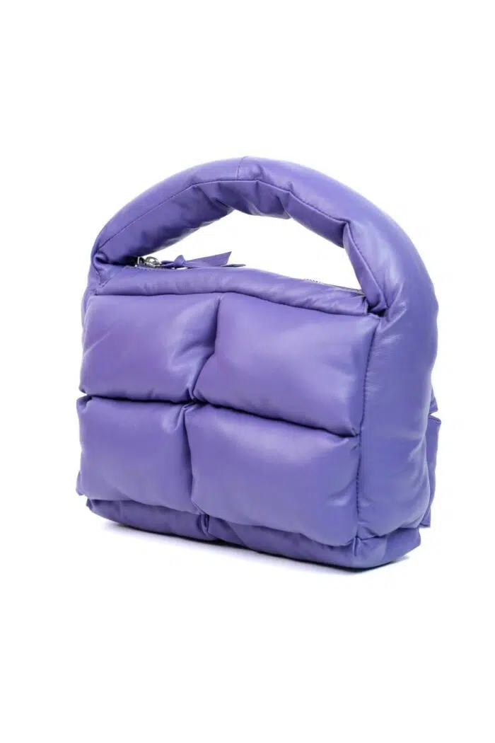 PUFFER BAG HOBO PURPLE