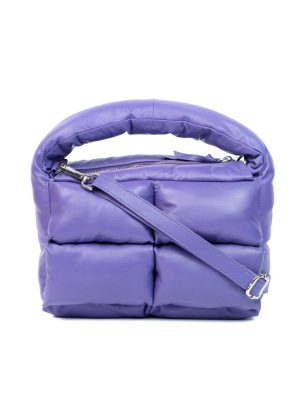 PUFFER BAG HOBO PURPLE