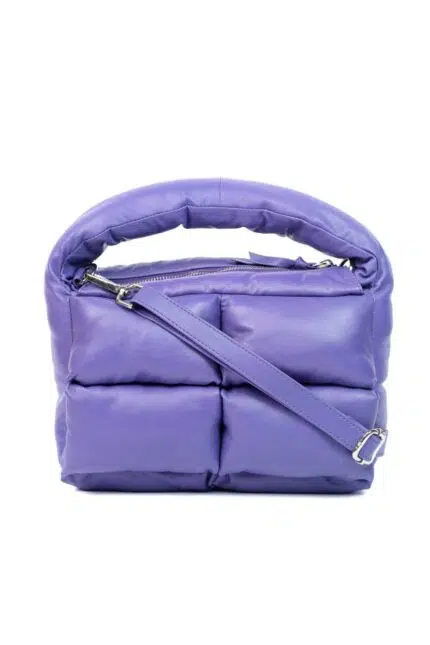 PUFFER BAG HOBO PURPLE